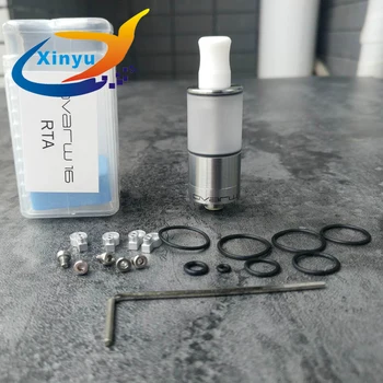 

NEWEST YFTK Style Dvarw 16 RTA 316 stainless steel 2ML Capacity Airflow Rebuildable Clearomizer Atomizer vs Dvarw MTL RTA
