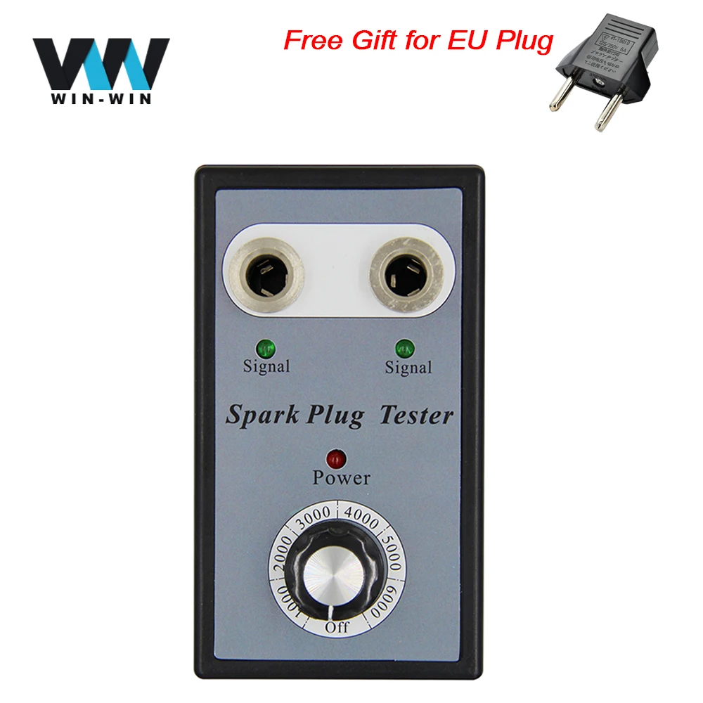 2018 New Dual Hole Car Spark Plug Tester Ignition Plug Analyzer