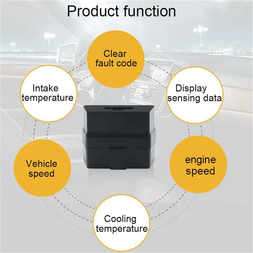 USB OBD2 ELM327 V1.5 V07HU PIC18f25k80+ FT232RL чип USB RS232 Порты и разъёмы на ПК ELM 327 практический Прочный Высокое качество l0422