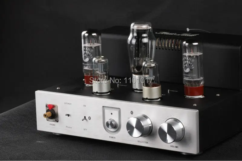 RIVALS new version bluetooth tube amplifier EL34 headphone aluminum panels   HIFI EXQUIS handmade Scaffolding 