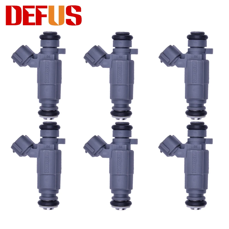 

6x Fuel Injector Nozzle 0280155798 for NISSAN Almera Tino PRIMERA P11 2.0 16V 96-05 Car Injector Injection Engine Valve Petrol