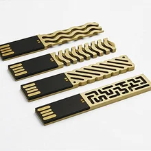 Ретро Бронзовый usb flash drive 1 ГБ 2 ГБ 4 ГБ 8 ГБ 16 ГБ 32 г флешки персонализированные flash диск Memory Stick 50 шт./лот(настроить логотип