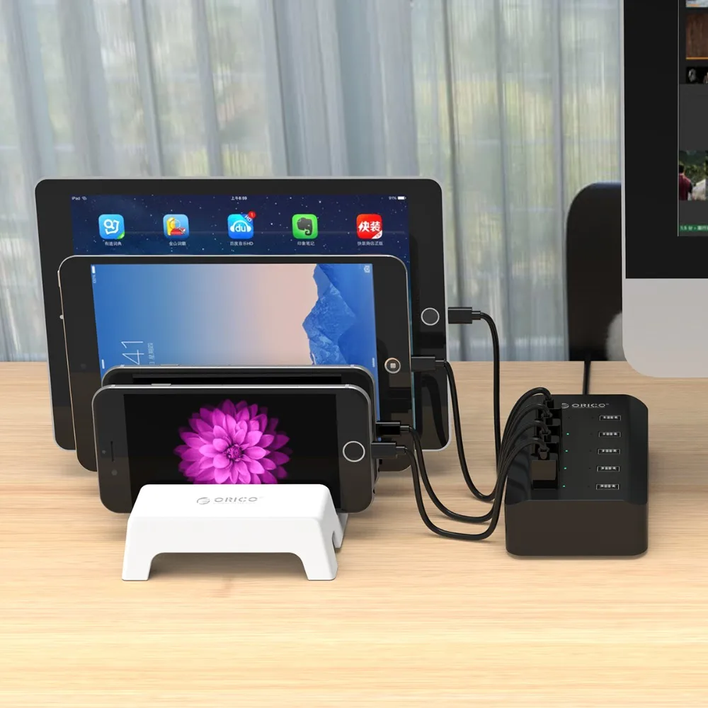 ORICO 10 Ports Desktop Charging Station for Mobile