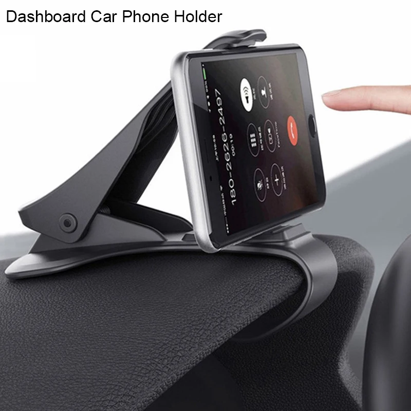 

Car Phone Holder Dashboard Phone Holder for Smartphone General Clip Fold Car Phone Holder Bracket Automobile Interior Decoration