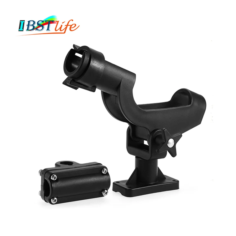 

Fishing Rod Holder Rest Adjustable Removable 360 degree Kayak Boat Support Tools Accessories Pole Bracket