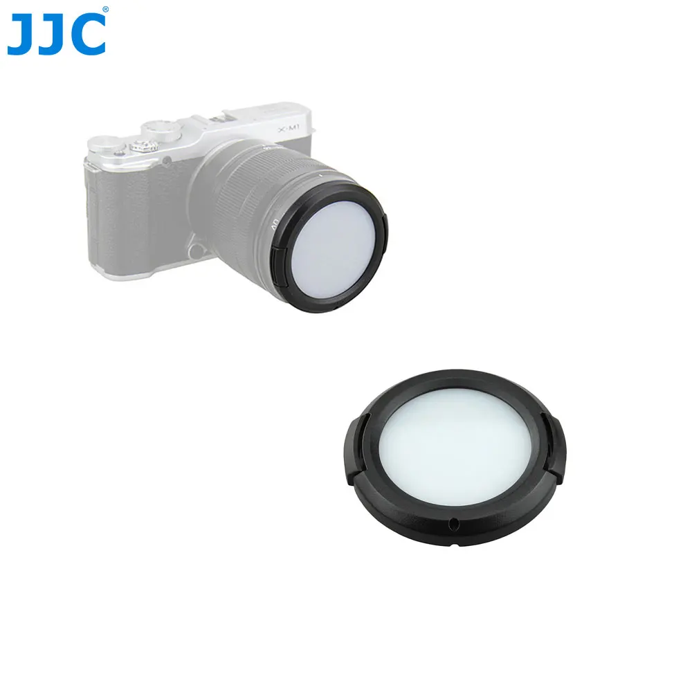

JJC WB series White Balance Cap 49mm 52mm 55mm 58mm 62mm 67mm 72mm 77mm White Lens Cap For CANON For NIKON DSLR SLR Camera Lens