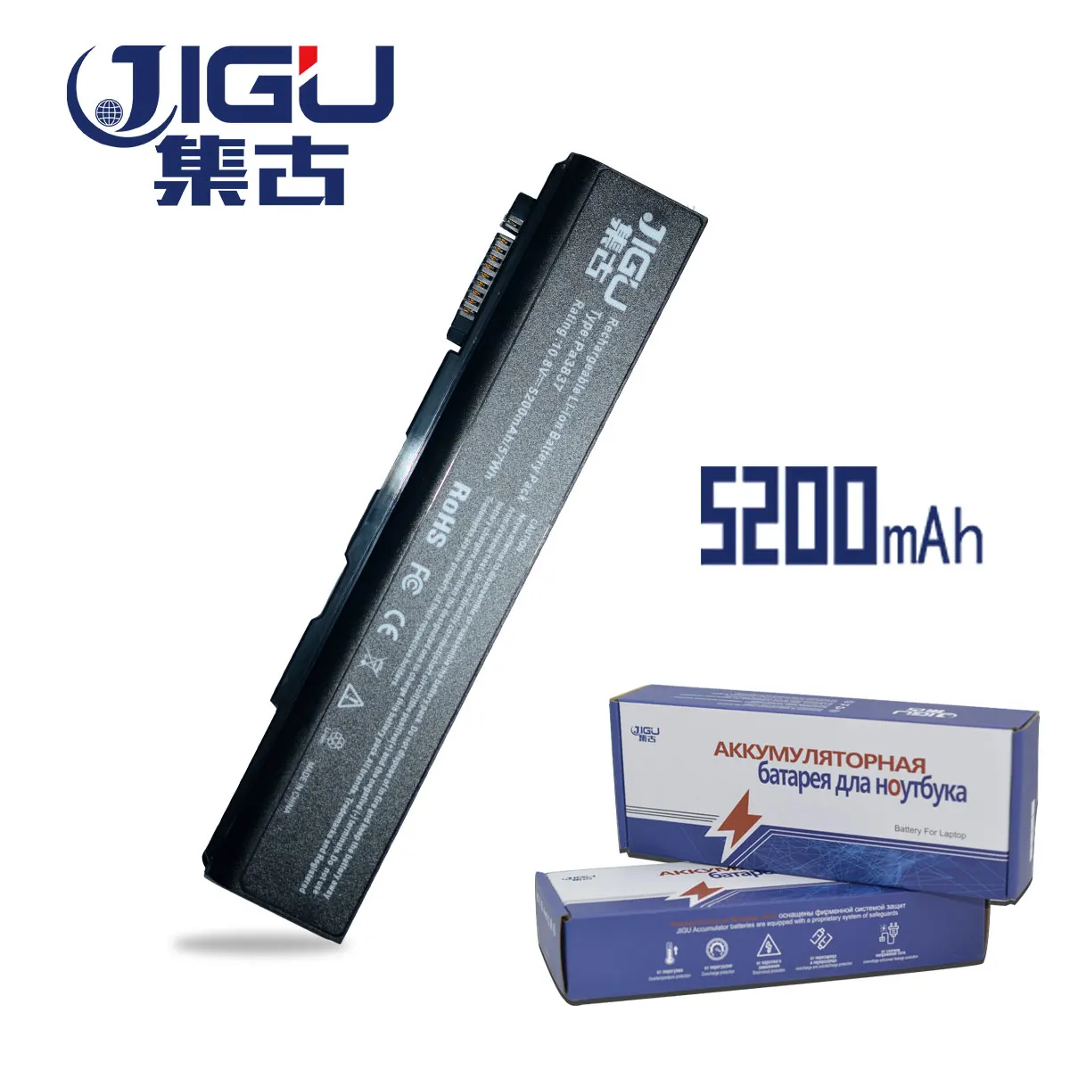 JIGU Сменный аккумулятор для ноутбука Toshiba Satellite Pro S500 00M Tecra A11 14K S3540 M11 003 A11|battery for