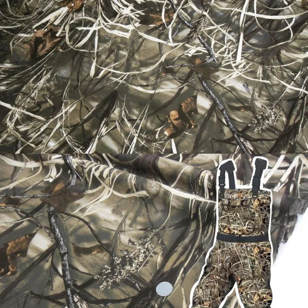 

1.5M Width Hunting Bionic Tree Leaves Camouflage Camo Fabric Cloth for Handcraft DIY Outdoor Hide Cover Blind