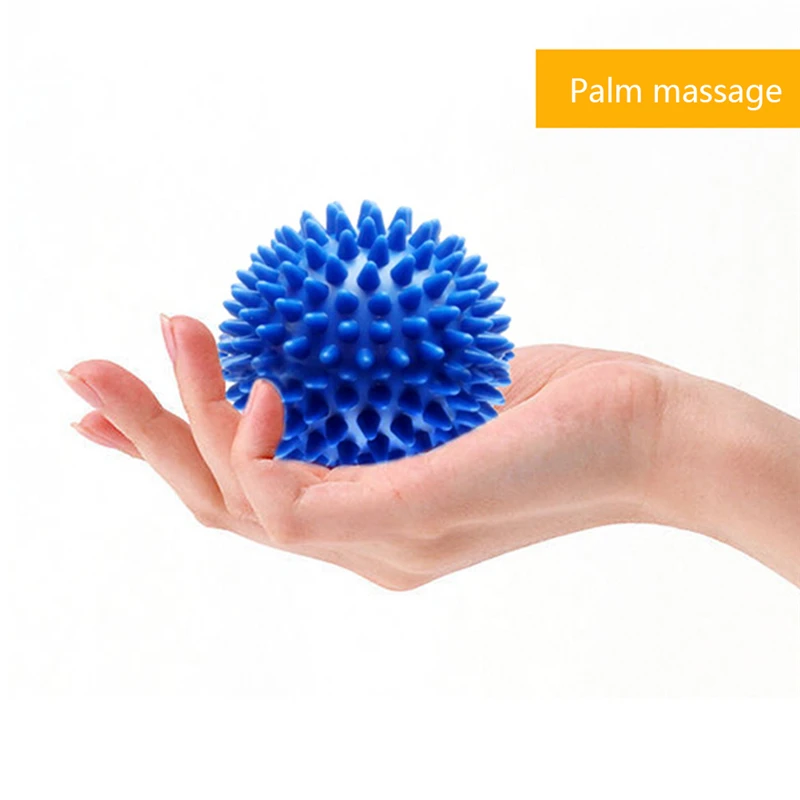 Новинка 4 цвета ПВХ шарики для массажа рук ПВХ подошвы Ежик сенсорные хват тренировочный мяч Портативный шар для физиотерапии поймать мяч