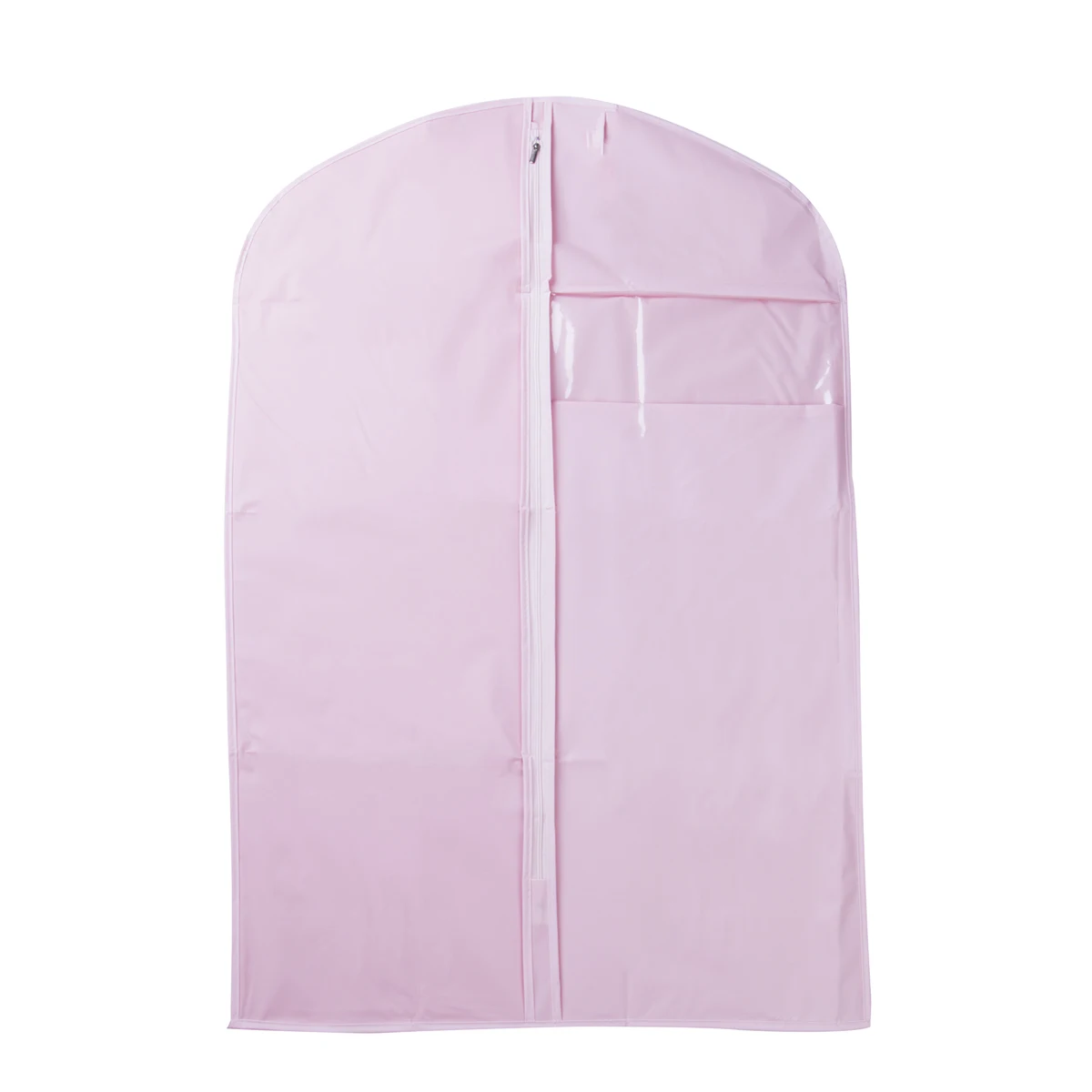 Пылезащитный чехол прозрачная одежда висячий костюм пальто - Цвет: Розовый