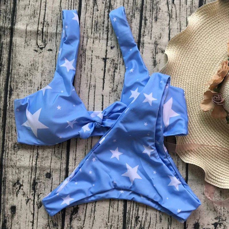 

blue maillot bain femme taille haute kids bikinis sexy women swimming suit bathing suits girls swimwear for ladies' bikini 2019