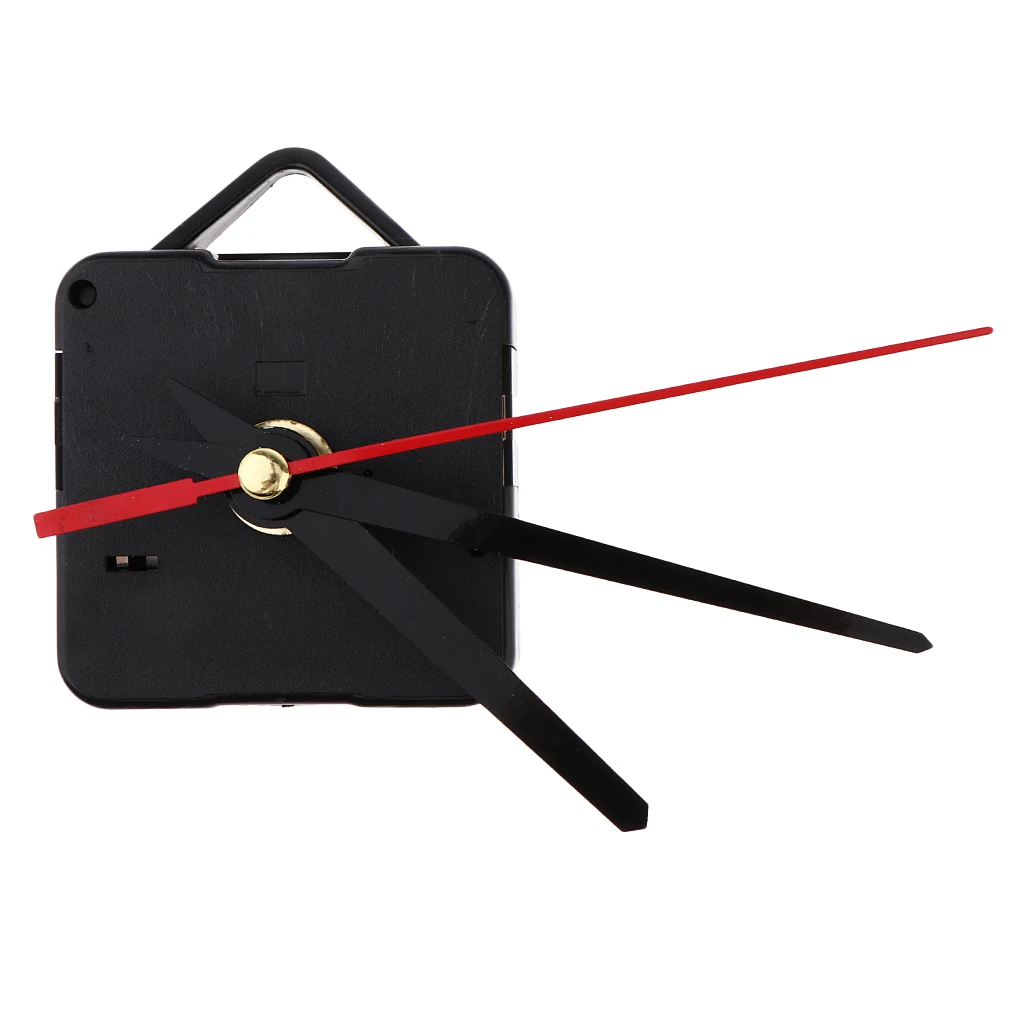 Include Time Hands Quartz DIY Wall Clock Movement Mechanism Battery Operated DIY Repair Parts Replacement(Including Pointers)