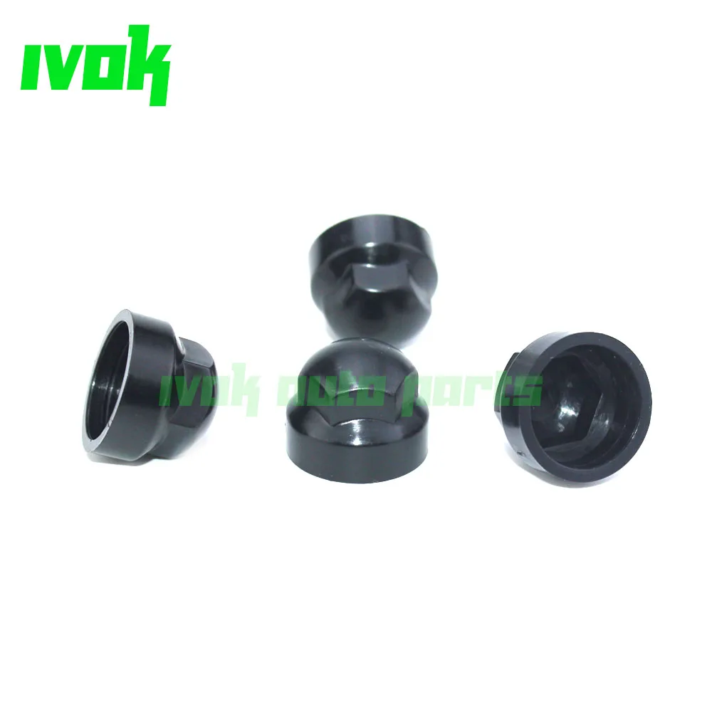 4x Steering Stop Bolt Covers For Toyota 4runner Pickup T100 Coaster Crown Hiace Hilux Quick