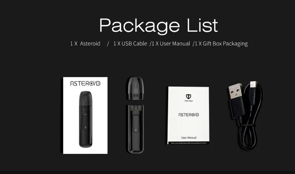 Think Vape Asteroid  420mAh Pod System-8