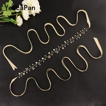 YouLaPan SH97 длинный жемчужный свадебный пояс новейший стиль свадебный пояс золотой пояс невесты для женщин винтажный пояс невесты