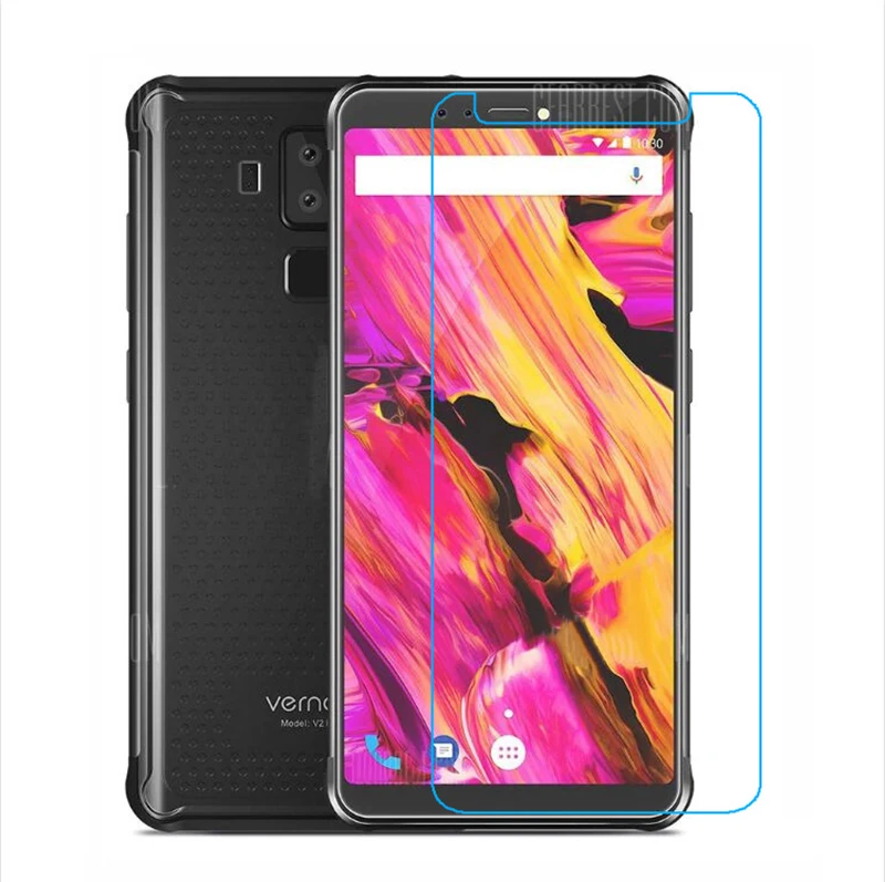 Закаленное стекло для vernee v2 pro защита экрана 2.5D передняя стеклянная пленка