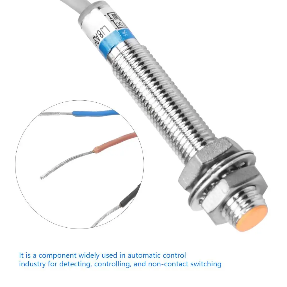 Proximity Switch 1mm LJ8A3-1-Z//BY PNP DC 3-Wire Normally Open Inductive Sensor Proximity Switch