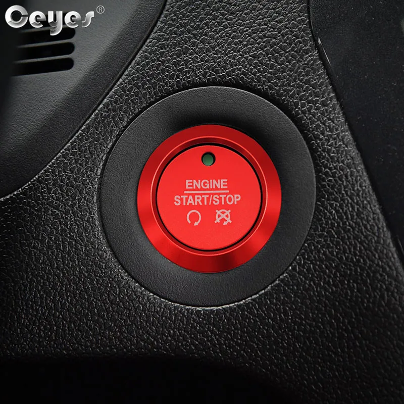 Car Start Engine Button Key Ring for FORD (1)