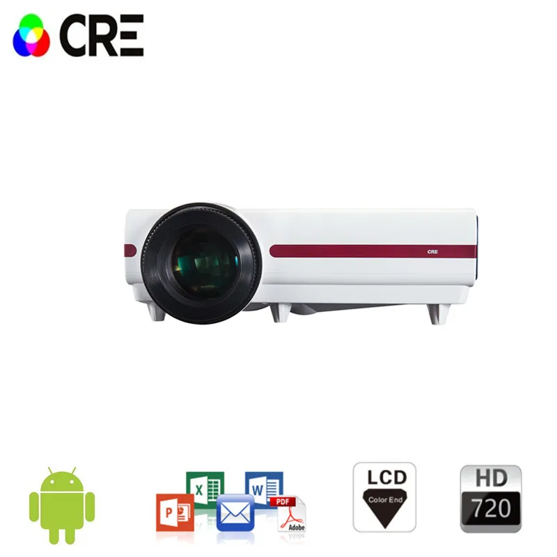 2018 Дешевые проектор Android Wi Fi умные игры bluetooth видео USB HDMI Full HD 1080 P дома Театр