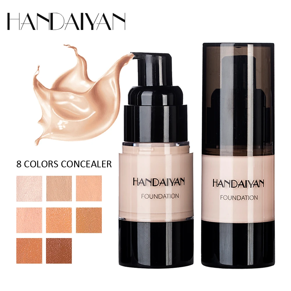 HANDAIYAN Makeup Face Base primer Cream Concealer Liquid Foundation Make up Waterproof Lasting Cosmetics maquiagem TSLM1