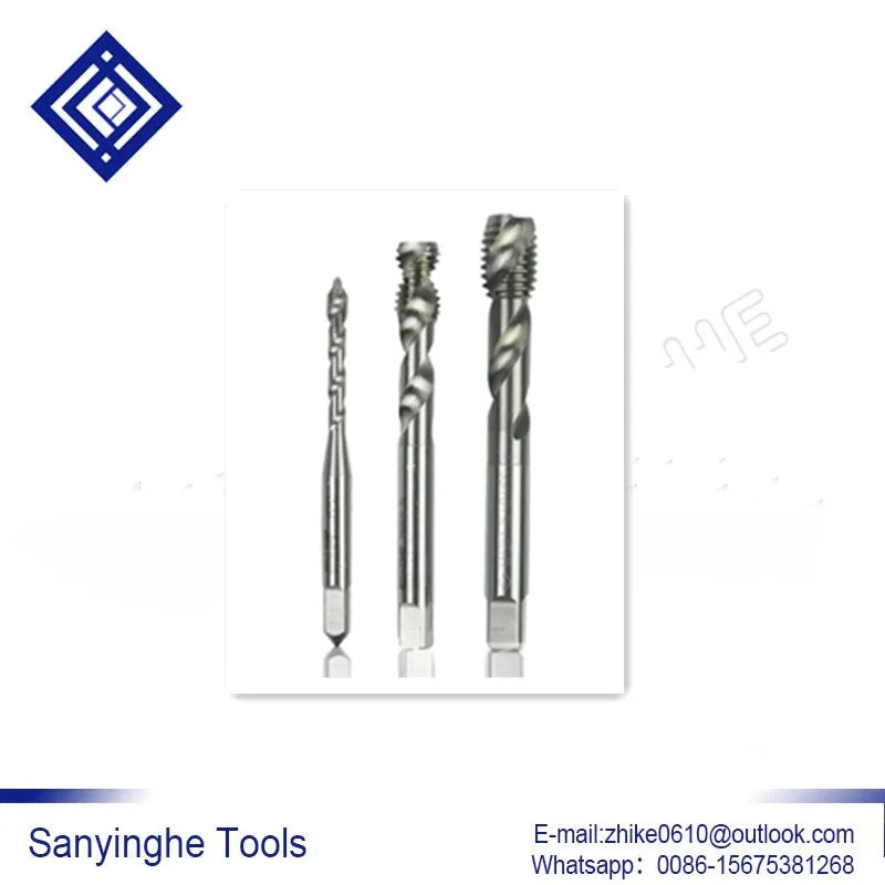 

10pcs/lots M2/M3/M4/M5/M6/M8/M10/M12 Containing cobalt HSS-E spiral flute tap
