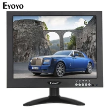 Eyoyo 10.1″ 1024*768 HD Camera Monitor 1080P Video Security Monitor HDMlI VGA BNC For PC CCTV Remote Control