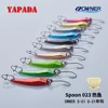 YAPADA Spoon 023 Hot Fish 2g 3g 5g OWNER Single Hook 28-32-40mmMulticolor Zinc alloy Metal Small Spoon Fishing Lures ► Photo 2/6