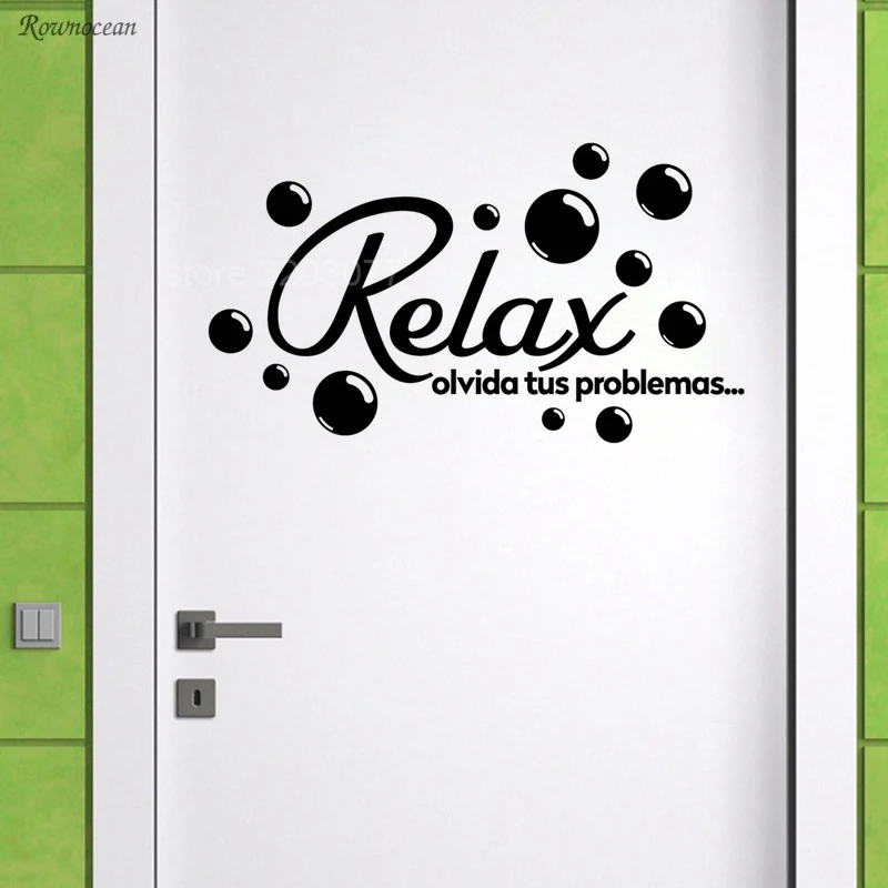 Настенные виниловые Стикеры для ванной комнаты|house decoration|home decorvinyl wall decals |