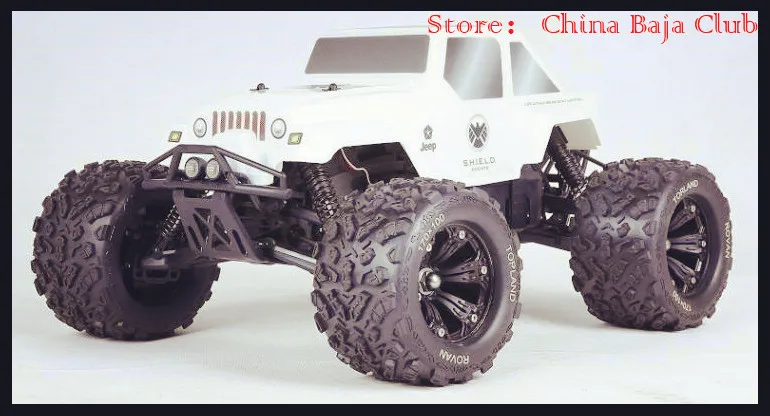 4WD Baja torlnd EV4 1:8 бесщеточный Электрический пульт дистанционного Управление Monster Truck