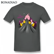 Забавная футболка Majin Buu Мужская футболка с круглым вырезом и 3D-принтом в виде дракона