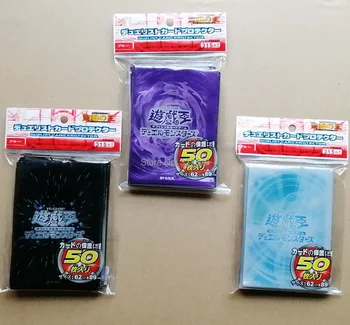 50pcs/set Yu-Gi-Oh! Card Sleeves Anime Yugioh Super Polymerization Series Board Games Card Sleeves Card Barrier Cards Protector 1