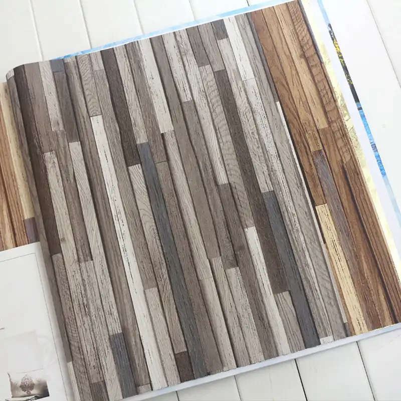 Papel Tapiz Vintage Rustico Americano 3d De Madera Decoracion Del Hogar Murales De Pared 3d Rollo De Papel De Pared Para Paredes Tetera Casa Bar Habitacion Revestimiento De Paredes Aliexpress