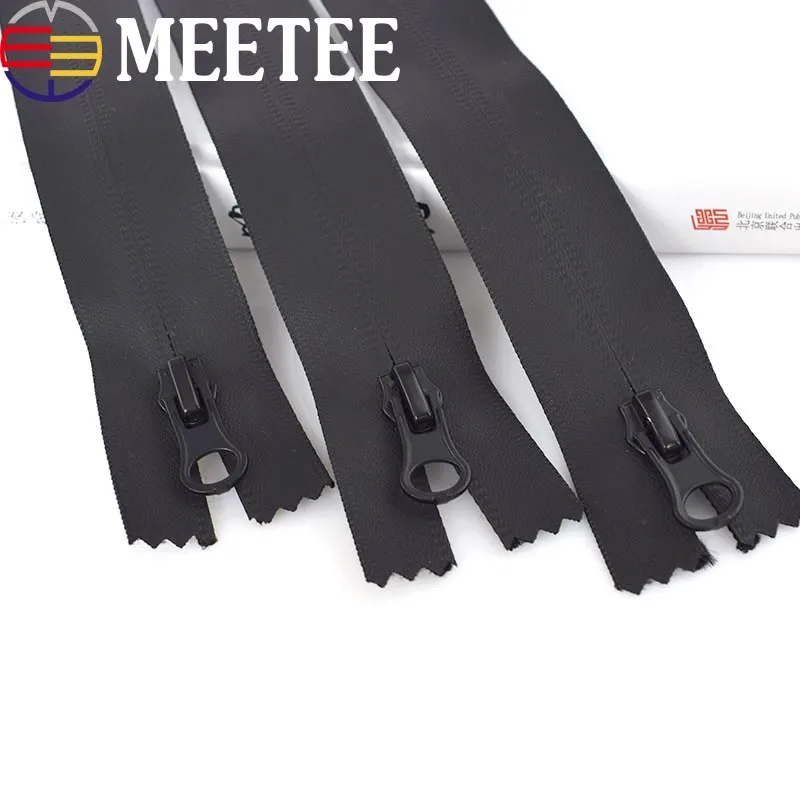 

4Pcs 15cm 20cm Waterproof Zippers For Sewing 5# Nylon Invisible Zipper Outdoor Jacket Bags Suitcases Close-end Fermeture Eclair