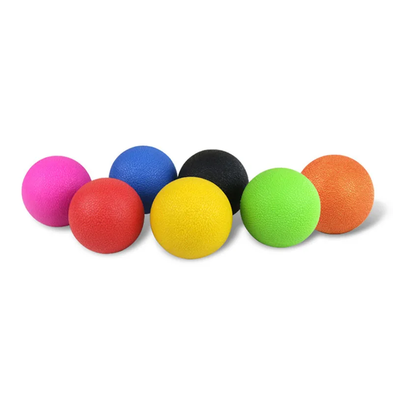 65mm TPE Fitness Massage Ball Hockey Lacrosse Ball Relaxation Self