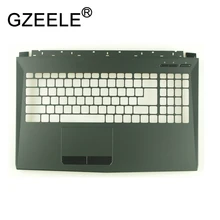 GZEELE New For MSI GL62 GP62 TOP COVER Palmrest Upper Case GL62 GL62-6QF GP62 MS-16J5 keyboard bezel for plastic material gzeele new for msi gl72 gp72 top cover palmrest upper case cover 307793c222p89