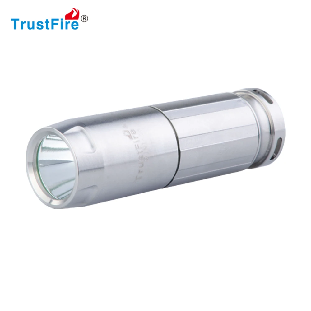 TrustFire mini 05 фонарик 300LM XML 2 LED свет брелок новый маленький фонарь размера