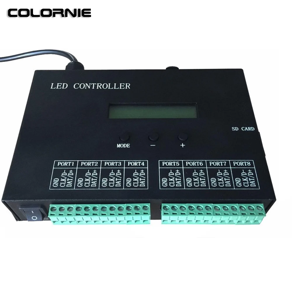 

Programmable Controller RGBW Strip Led Controller RGB Pixel Controller PC Artnet DMX Controller DMX512 controlador