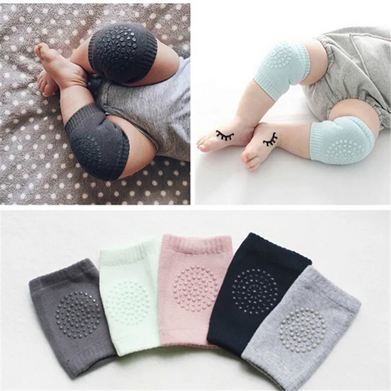 

1 Pair Kids Safety Crawling Elbow Cushion Infants Toddlers Baby Knee Pads Protector Leg Warmers Baby Kneecap MU872974