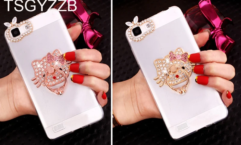 Luxury Love Heart Shining Powder Phone Cases