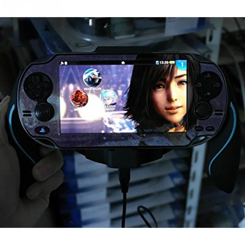 Пластиковая Рукоятка Ручка держатель чехол кронштейн для sony psv PS Vita 2000 Hands free