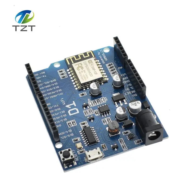 

New WeMos D1 Mini CH340 WiFi Development Board ESP8266 ESP-12E WeMos D1 WiFi uno based ESP8266 shield