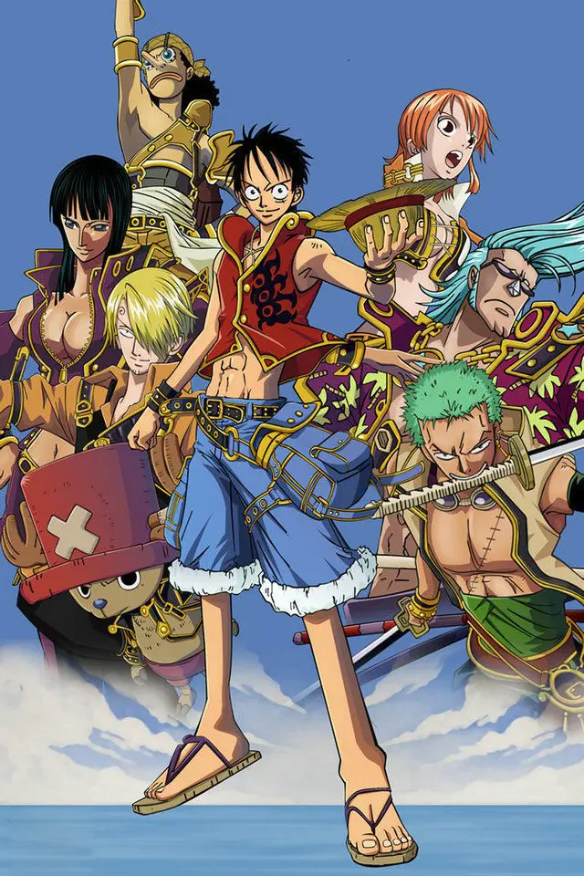 Living Room Decor One Piece Strong World Anime Poster 27x40cm Wall