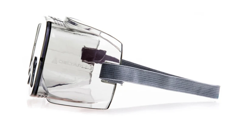 Deltaplus 101125 Protective Goggles Transparent Safety PC Glasses Ventilation Anti-splash Anti-impact Lab Visitor Eyeglasses (15)