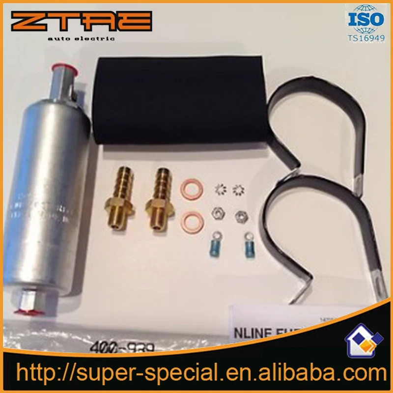 

High quality Brand New Universal Inline External High Pressure Fuel Pump Complete GSL392 255LPH