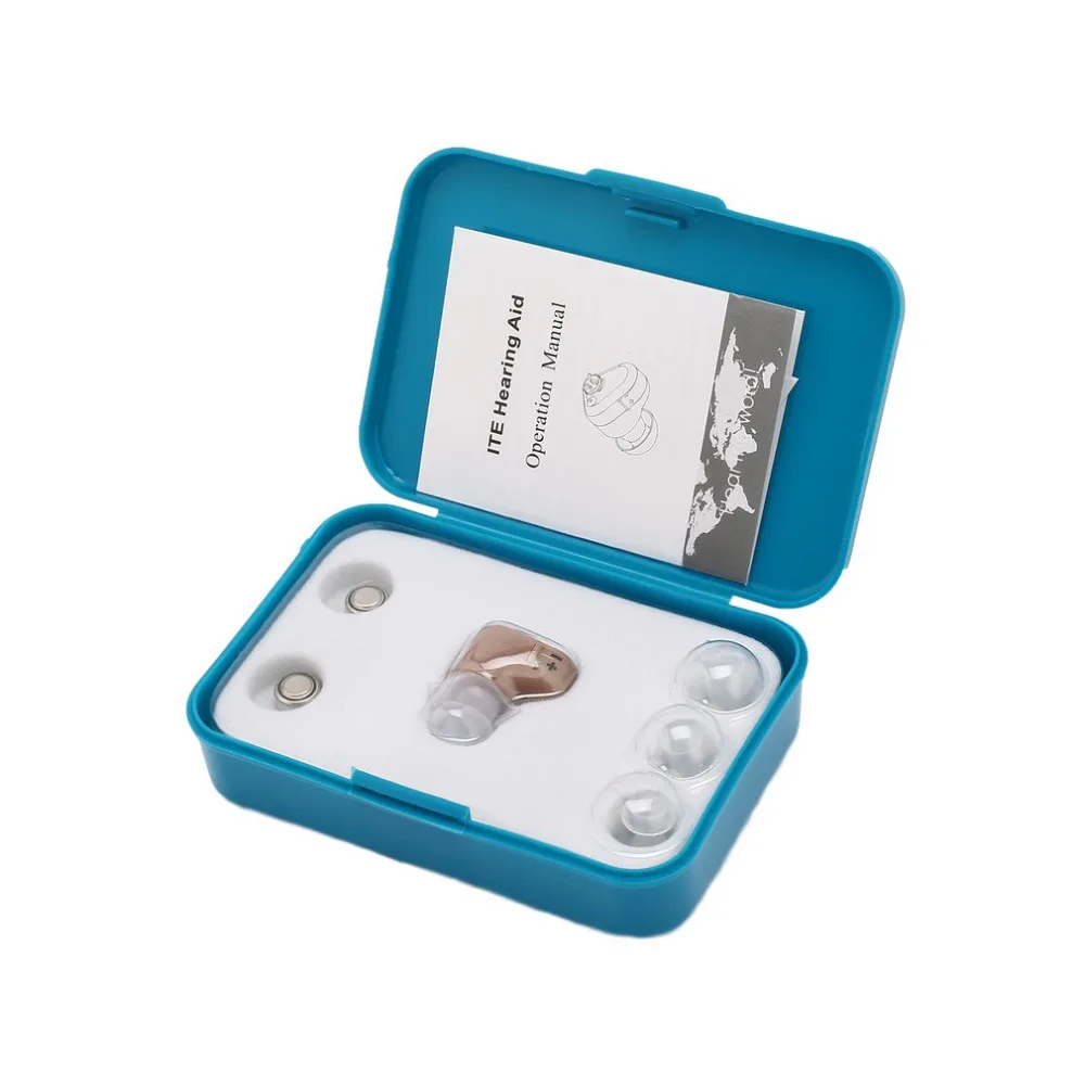 

Pro Mini Ear Hearing Aids Adjustable Tone Hearing Aid Enhancement Sound Amplifier Device Sound Enhancer Ear Care Tools V-188