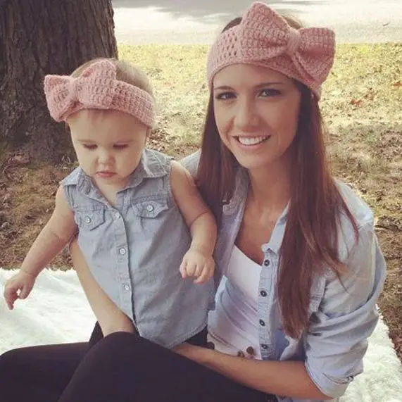 mother daughter matching headbands