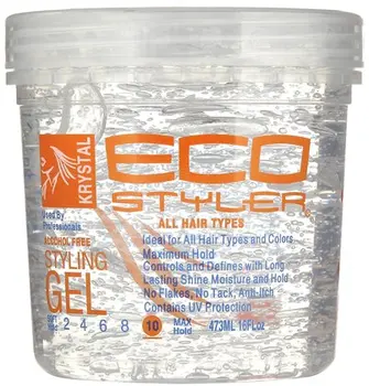 

American ECO styling hair gel Eco Gel, Clear, 16 oz (473ml) (Style)