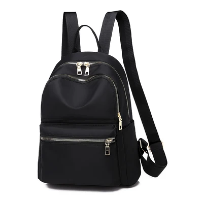 Женский рюкзак, модный дизайн, женская сумка, женская сумка, вместительная, Студенческая, красная, школьные сумки для девочек-подростков, Mochila Mujer - Цвет: black