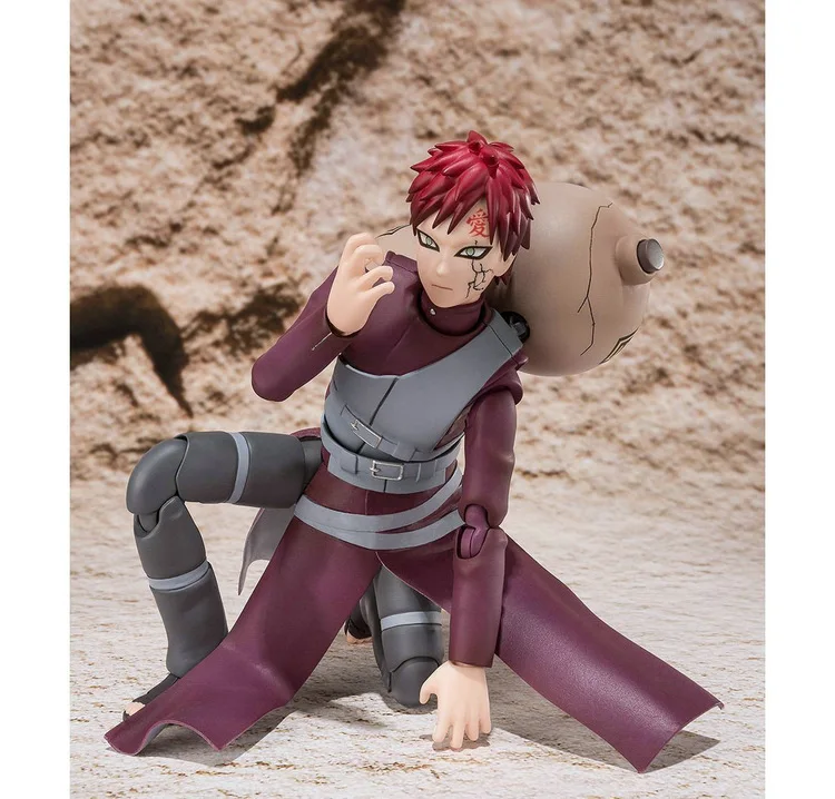 THINKEASY 15 см SHF японское аниме милая фигурка Наруто повязка на голову Sabaku no Gaara Uzumaki коллекция фигурок из ПВХ Модель игрушки