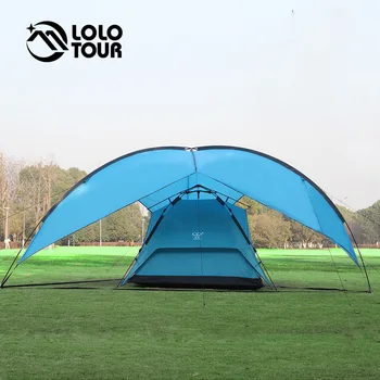 

Large 5-8 People Awning Tent Outdoor Camping Hiking Family Picnic Event Barraca Gazebo Carpas Pergola Party Roof Top Tarp Tenda